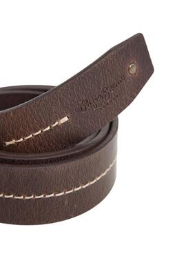 Cinturón Pepe Jeans Aidan Belt  marrón para hombre 