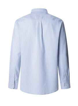 Camisa Pepe Jeans Alvin azul para hombre
