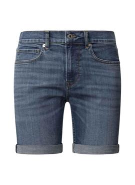Bermuda Pepe Jeans Hatch Slim azul para hombre