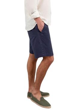 Bermuda El Ganso Basico marino para hombre