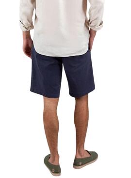 Bermuda El Ganso Basico marino para hombre