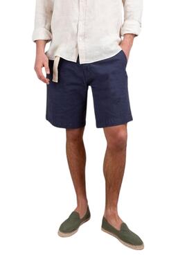 Bermuda El Ganso Basico marino para hombre