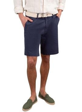 Bermuda El Ganso Basico marino para hombre