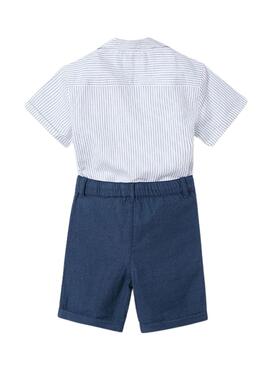 Conjunto Mayoral Bermuda relaxed marino para niño
