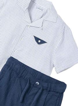 Conjunto Mayoral Bermuda relaxed marino para niño