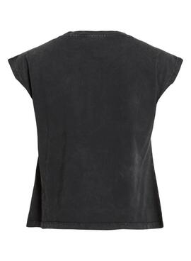 Camiseta Vila Vipetone negro para mujer