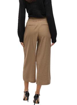 Pantalón Vila Vilinea 7/8 tostado para mujer