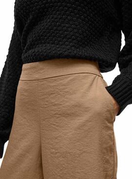 Pantalón Vila Vilinea 7/8 tostado para mujer