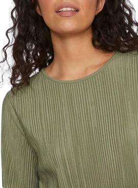 Camiseta Vila Viplisa verde para mujer