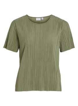 Camiseta Vila Viplisa verde para mujer