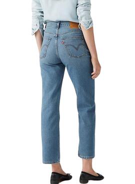 Pantalón vaquero Levis Ribcage Cool recto tobillero para mujer