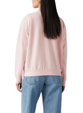 Sudadera Levis Everyday rosa para mujer