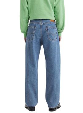 Pantalón Vaquero Levis 568 loose azul recto para hombre