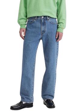 Pantalón Vaquero Levis 568 loose azul recto para hombre