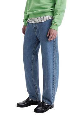 Pantalón Vaquero Levis 568 loose azul recto para hombre