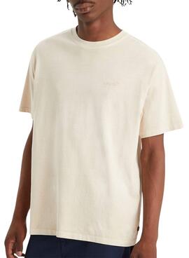 Camiseta Levis Red Tab Vintage beige para hombre