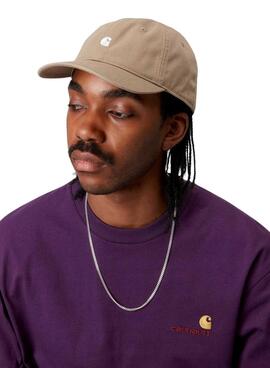 Gorra Carhartt Madion Logo beige para hombre