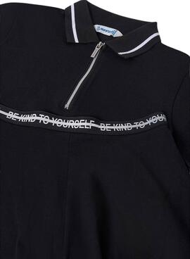 Conjunto Mayoral falda punto negro para niña