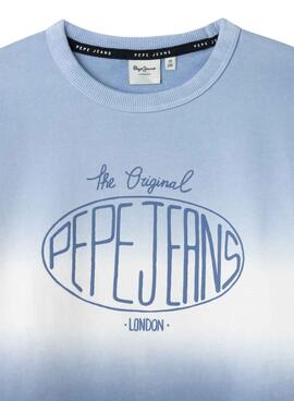Sudadera Pepe Jeans Jamie azul para niño