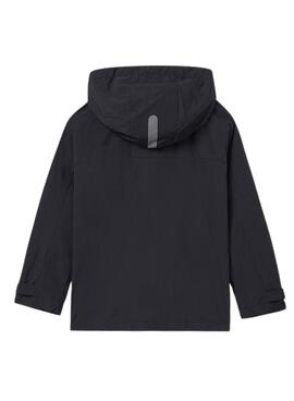 Cortavientos Mayoral athletics negro para niño