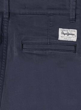 Pantalón Pepe jeans Junior slim chino azul niño