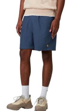 Bañador Carhartt Chase azul para hombre