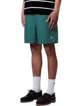 Bañador Carhartt Chase verde para hombre