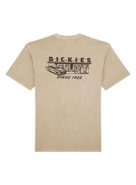 Camiseta Dickies Service Station tostado para hombre