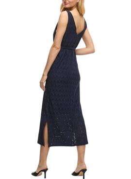 Vestido Vila Vimalina marino para mujer