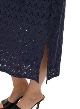 Vestido Vila Vimalina marino para mujer