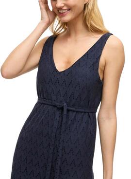Vestido Vila Vimalina marino para mujer
