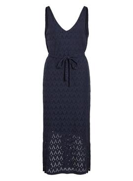 Vestido Vila Vimalina marino para mujer