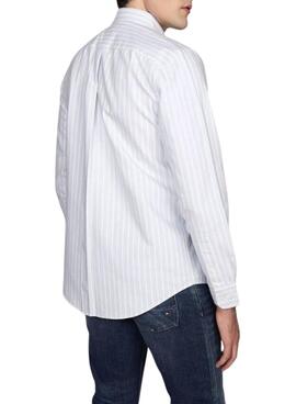 Camisa Tommy Hilfiger Heritage azul para hombre