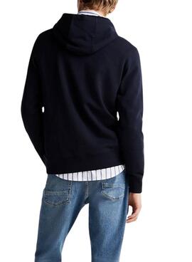 Sudadera Tommy Hilfiger Essential Hoody marino para hombre