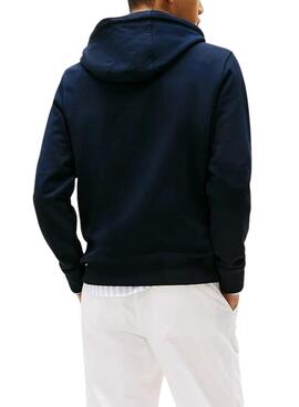 Sudadera Tommy Hilfiger Multi Flags azul marino para hombre