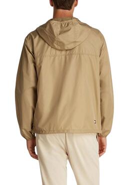 Cazadora  Tommy Jeans Chicago camel para hombre 