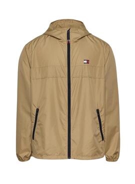 Cazadora  Tommy Jeans Chicago camel para hombre 