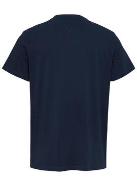 Camiseta Tommy Jeans Graphic  marino para hombre 