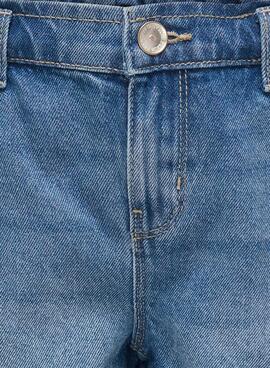 Shorts denim Only Kogcomet wide leg azul para niña