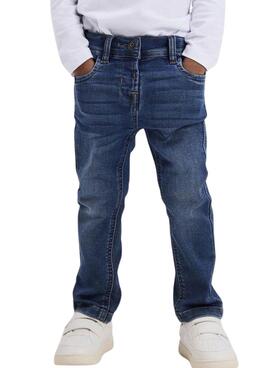 Pantalón vaquero Name It Silas slim azul para niño