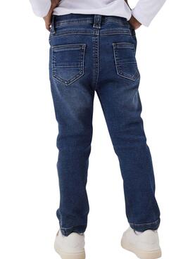 Pantalón vaquero Name It Silas slim azul para niño