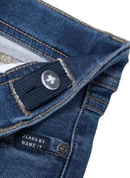 Pantalón vaquero Name It Silas slim azul para niño