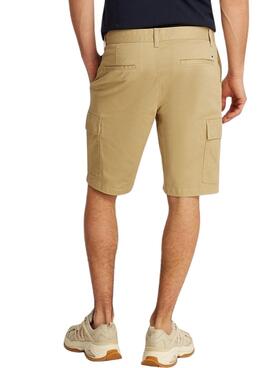 Bermudas Tommy Jeans Scanton beige para hombre 