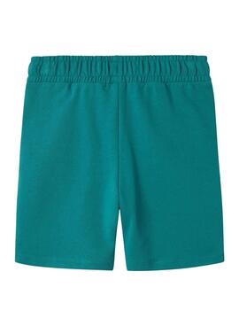 Bermuda Name It Fritzo regular verde para niño