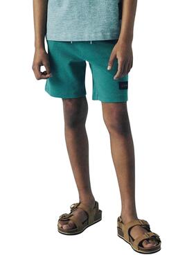 Bermuda Name It Fritzo regular verde para niño