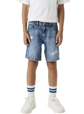 Bermuda Name It Silas Loose denim para niño