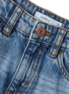 Bermuda Name It Silas Loose denim para niño