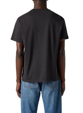 Camiseta Levis Relaxed negro para hombre