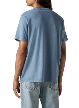 Camiseta Levis Relaxed azul para hombre