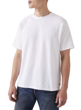Camiseta Levis Red Tab blanco para hombre